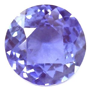 0.91 ct Round Blue Natural Sapphire